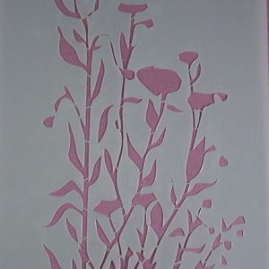 Stencil Wildflowers stijl 2