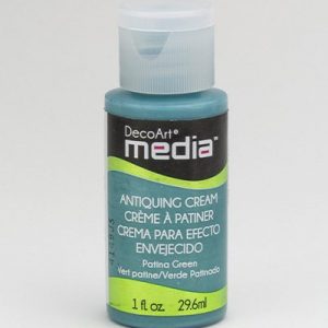 Mixed Media Antiquing Cream Patina Green