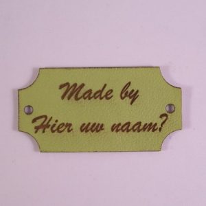 Labels Made by Groen stijl 2