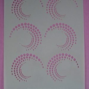 Stencil Barok Dots