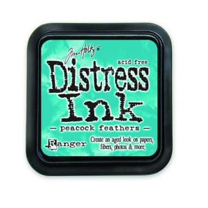 Ranger Distress Inks pad - peacock feathers