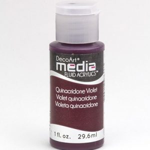 Mixed Media Acrylics Quinacridone Violet