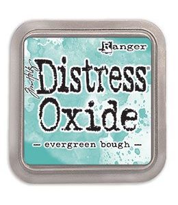 DIST OXIDE PAD 3 X 3, EVERGREEN BOUGH LET OP PRE ORDER!!