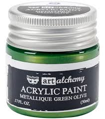 Art Alchemy Metallique Green Olive
