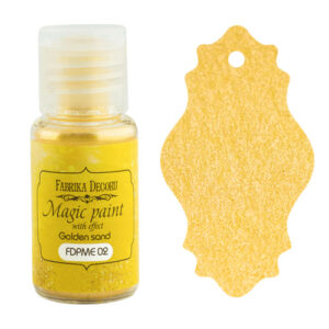 DRY PAINT MAGIC PAINT WITH EFFECT GOLDEN SAND 15ML